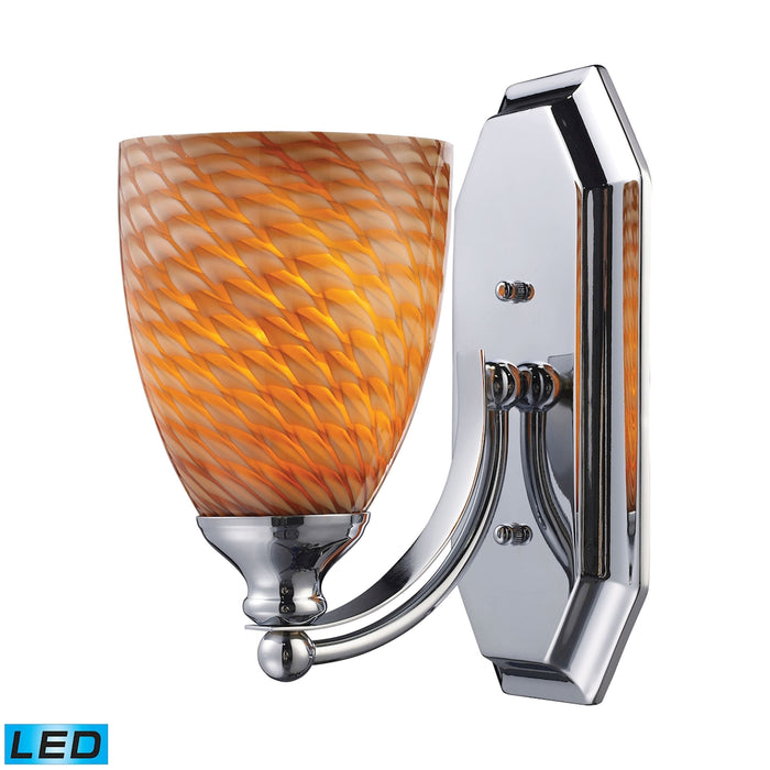 Mix and Match Vanity 5'' Wide 1-Light Vanity Light - Polished Chrome