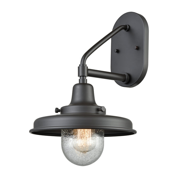 Vinton Station 15'' High 1-Light Outdoor Sconce - Oil Rubbed Bronze