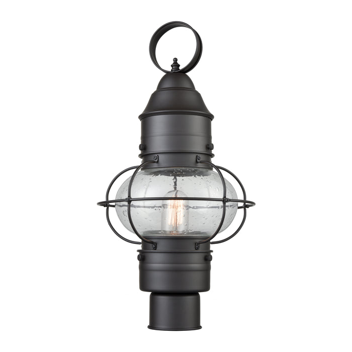 Onion 19'' High 1-Light Outdoor Post Light - Oil Rubbed Bronze