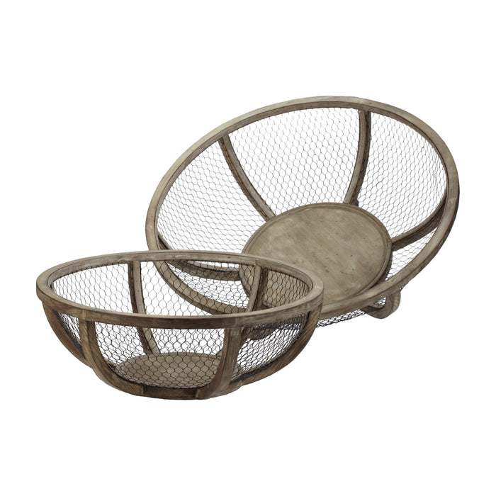 Wire Atlas Bowl - Set of 2