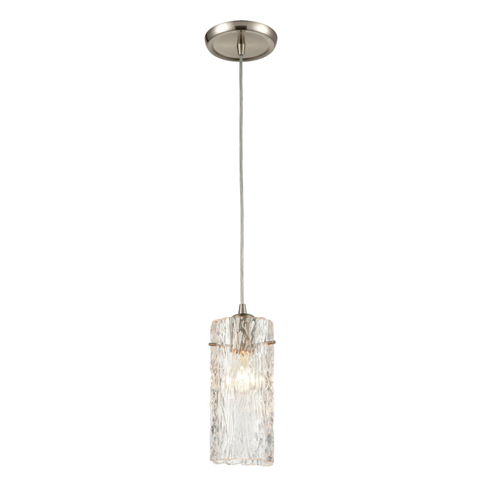 Roubaix 5'' Wide 1-Light Mini Pendant - Satin Nickel