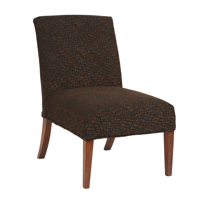 Walnut Slipper Chair - COVER ONLY