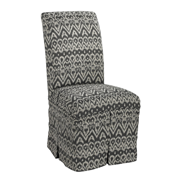 Ambrosia Driftwood Parsons Skirted Chair - COVER ONLY