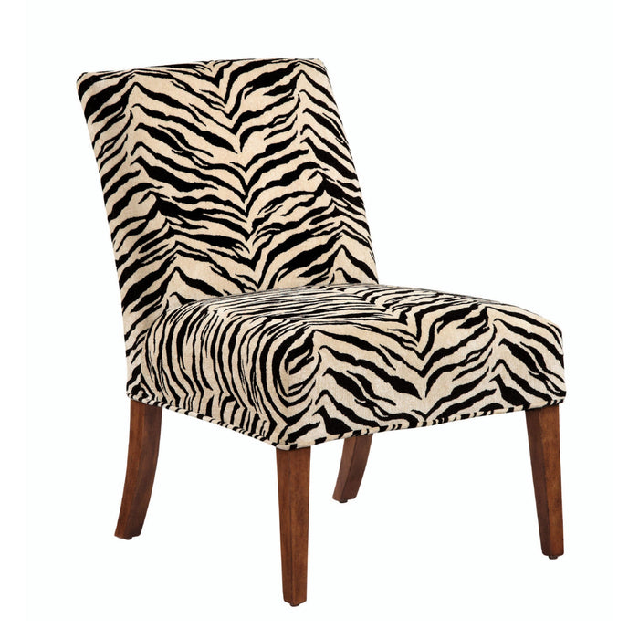 Zebra Slipper Chair - COVER ONLY