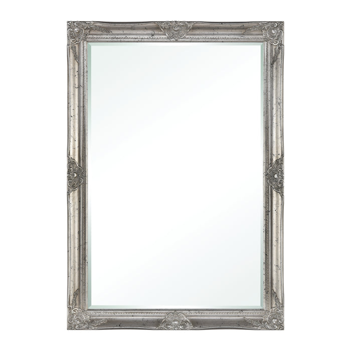 Williamsburg Wall Mirror - Antique Silver