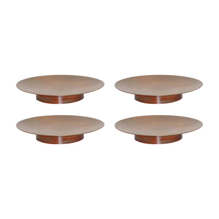 Burnham Pillar Plates (Set of 4) - Small