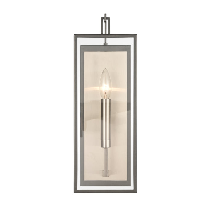 Gianni 17'' High 1-Light Sconce - Dark Gray