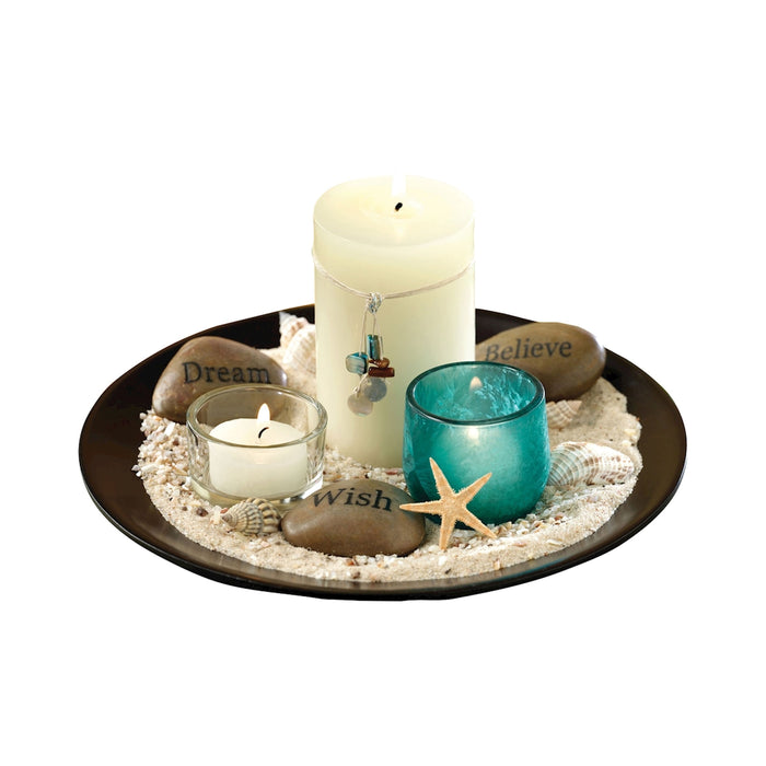 Estrella Round Candle Garden