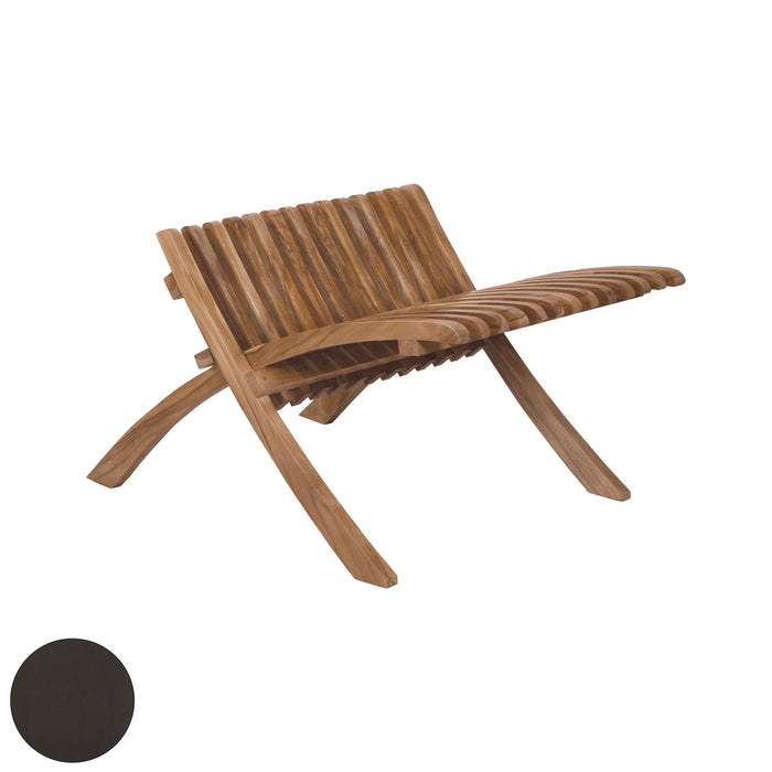 Teak Outdoor Folding Footrest