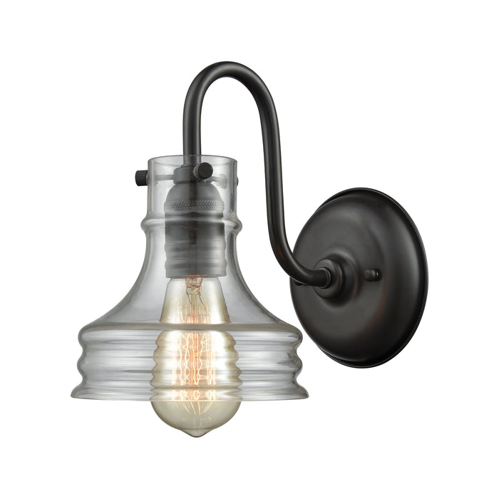 Binghamton 9'' High 1-Light Sconce - Oil Rubbed Bronze