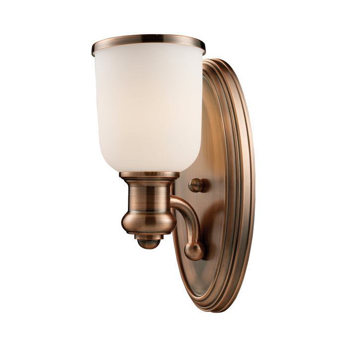 Brooksdale 13'' High 1-Light Sconce - Antique Copper