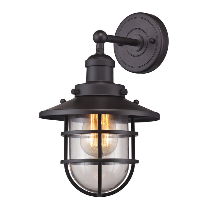 Seaport 13'' High 1-Light Sconce - Oil Rubbed Bronze