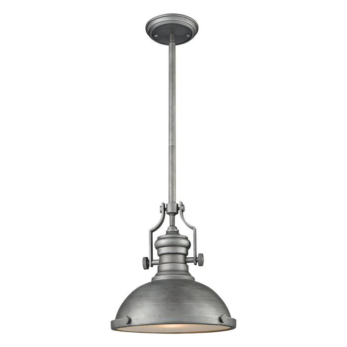 Chadwick 13'' Wide 1-Light Pendant - Weathered Zinc