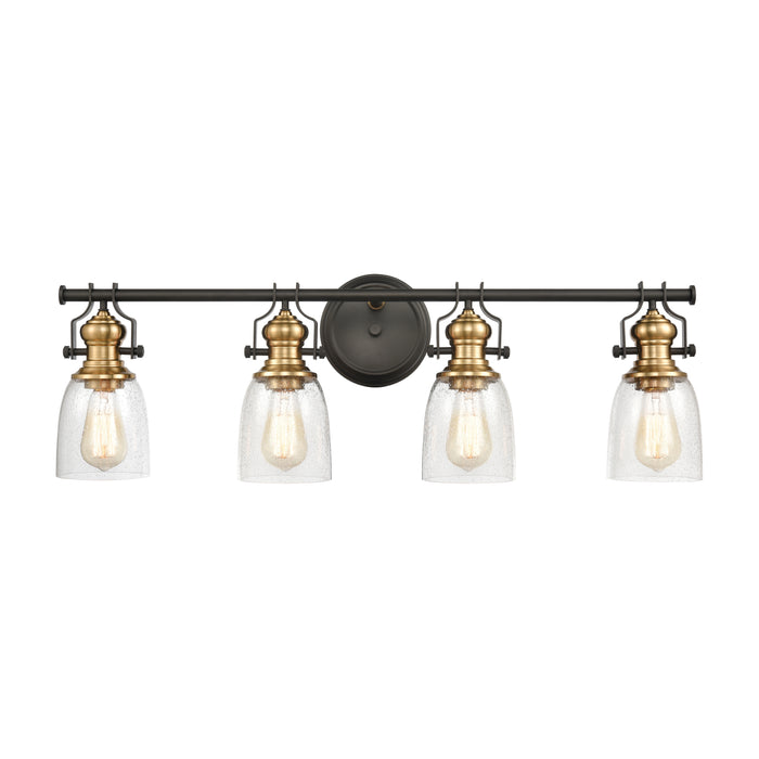 Chadwick 32'' Wide 4-Light Vanity Light - Oil Rubbed Bronze