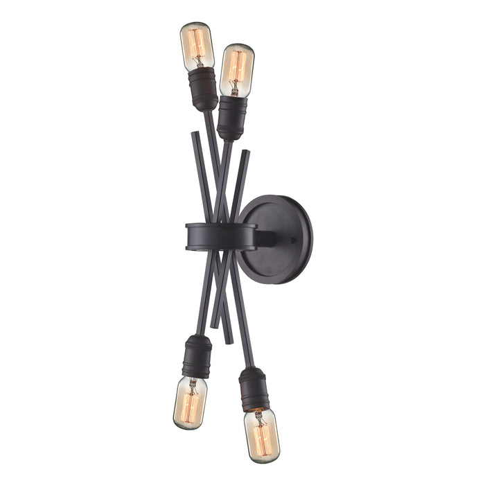 Xenia 5'' High 4-Light Sconce - Oil Rubbed Bronze