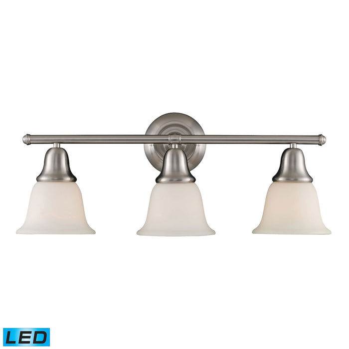 Berwick 27'' Wide 3-Light Vanity Light - Brushed Nickel