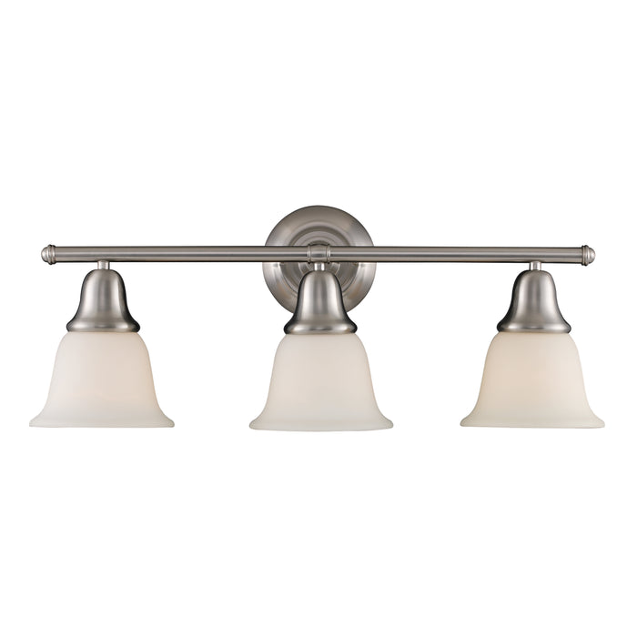 Berwick 27'' Wide 3-Light Vanity Light - Brushed Nickel