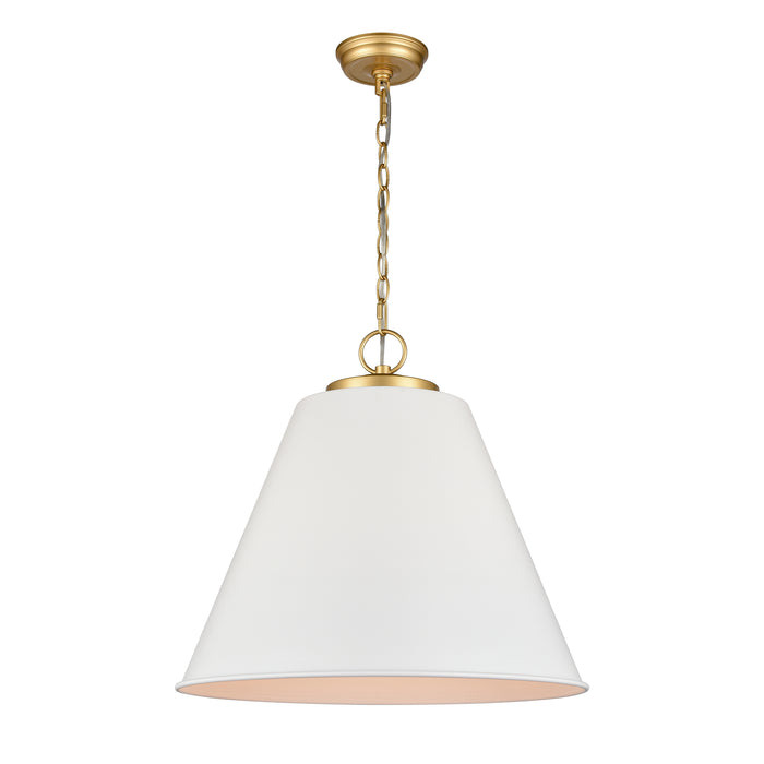 Vellus 20.5'' Wide 3-Light Pendant - Matte White