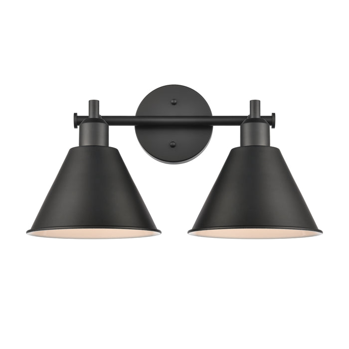 Abbington 17.5'' Wide 2-Light Vanity Light - Matte Black