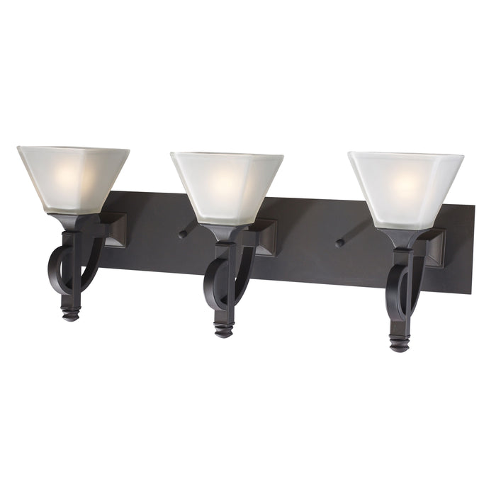 Fremont 3-Light Vanity in Oiled Bronze