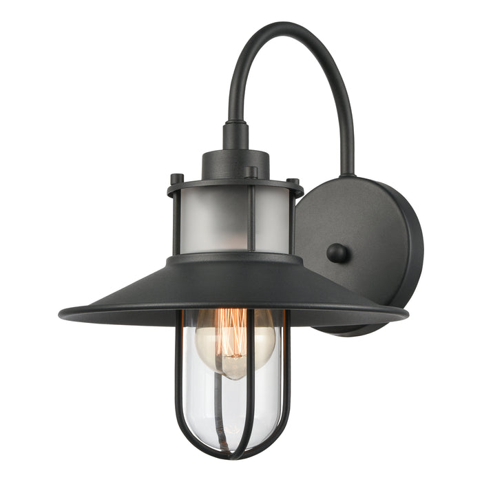 Coastal Farm 14'' High 1-Light Outdoor Sconce - Charcoal