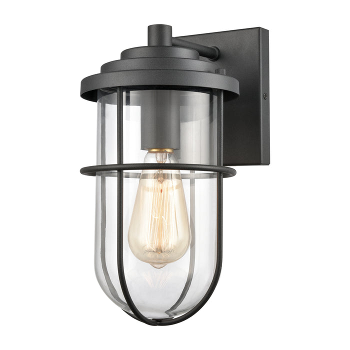 Coastal Farm 13'' High 1-Light Outdoor Sconce - Charcoal