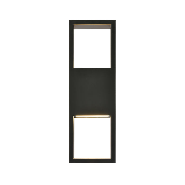 Reflection Point 15'' HighLED Outdoor Sconce - Matte Black