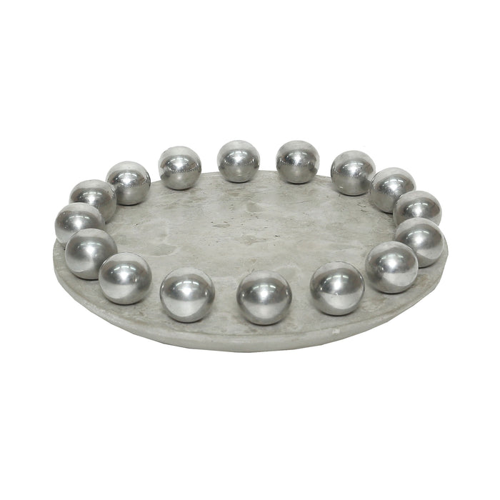 Ball Waxed Concrete Tray