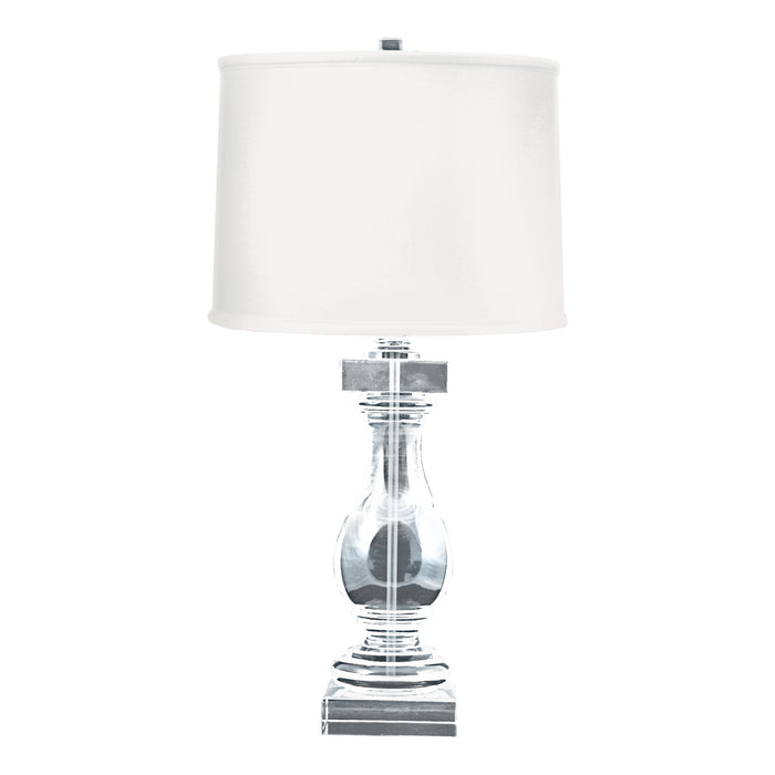 Crystal 28'' High 1-Light Table Lamp - Clear