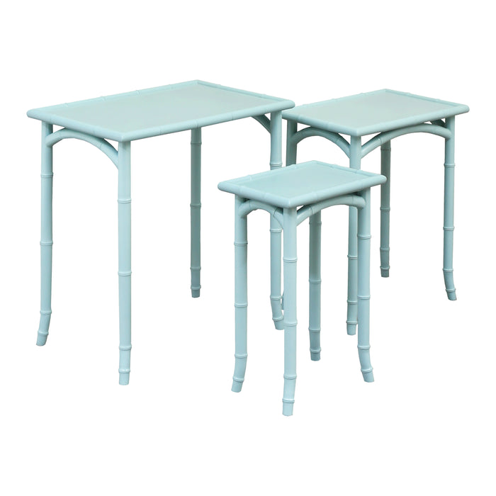 Lifestyle Accent Table - Set of 3 Aqua