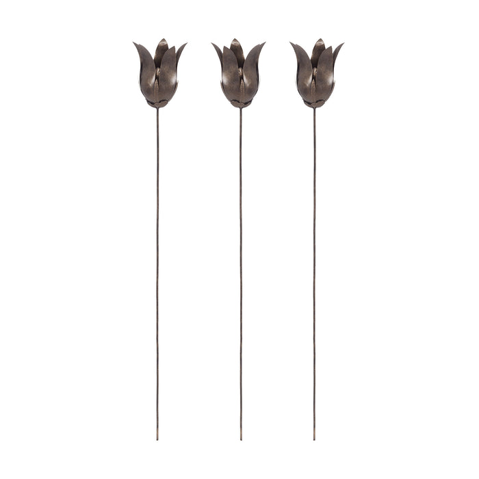 Bronze Tulip Stem (Set of 3)