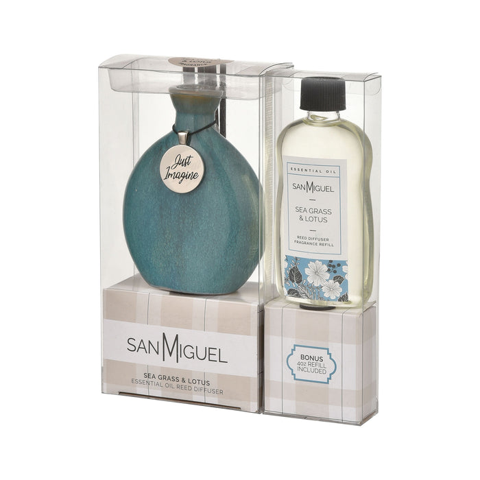 Valerie Gift Set with 4 oz. Refill Oil - Capri Blue