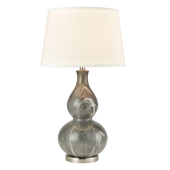 Laguria 28.75'' High 1-Light Table Lamp - Gray