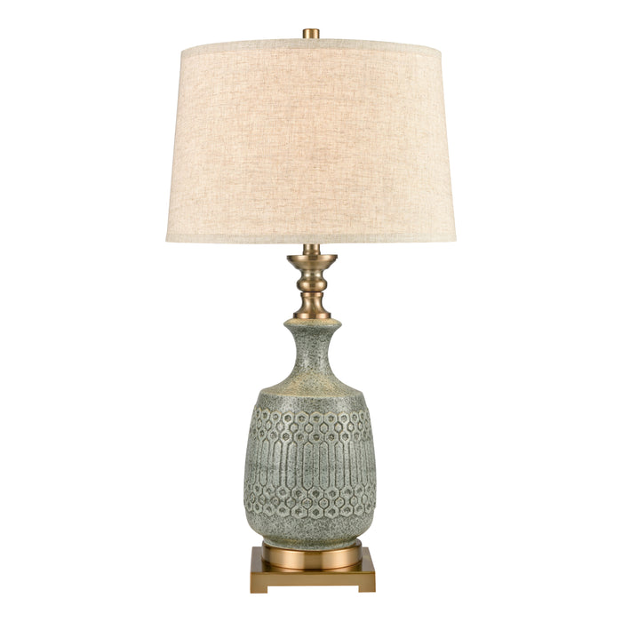 Port Ewen 33'' High 1-Light Table Lamp - Blue