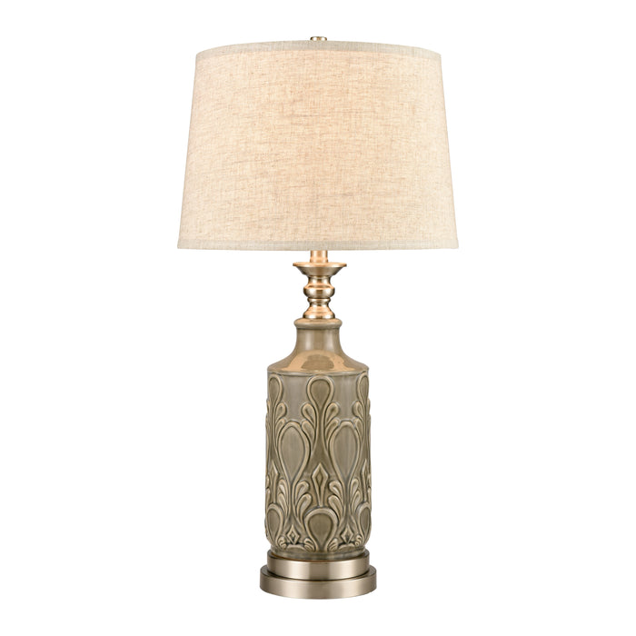 Strangford 32'' High 1-Light Table Lamp - Gray