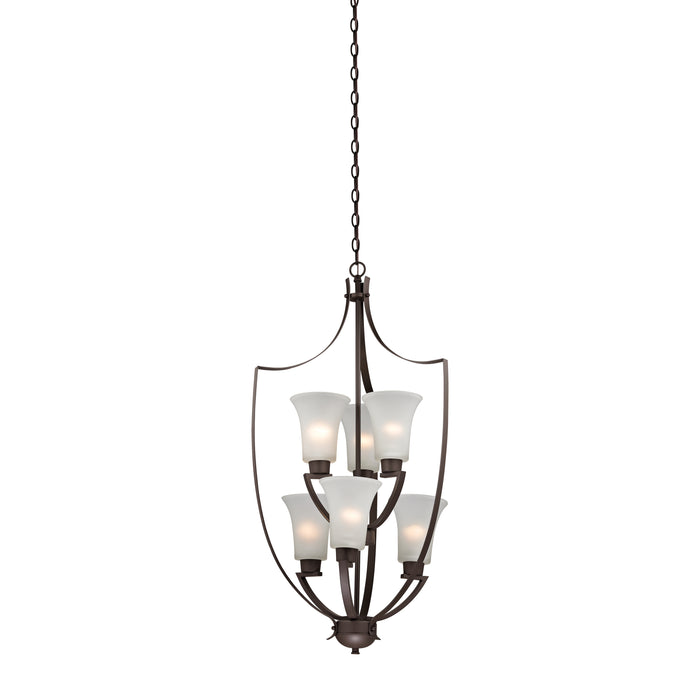 Foyer 21'' Wide 6-Light Chandelier - Oil Rubbed Bronze