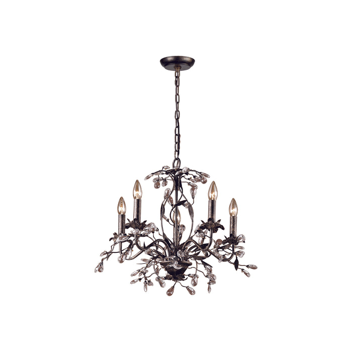 Circeo 21'' Wide 5-Light Chandelier - Deep Rust