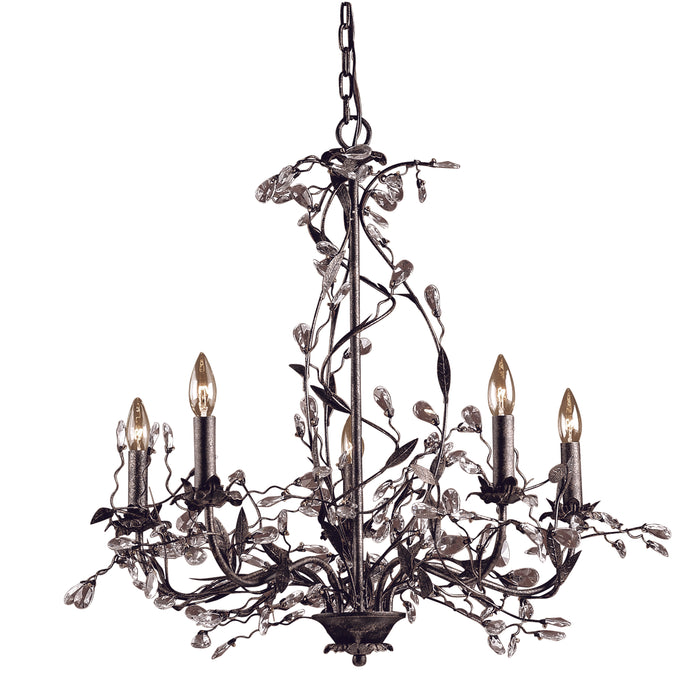 Circeo 27'' Wide 5-Light Chandelier - Deep Rust