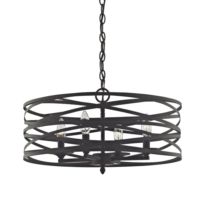 Vorticy 20'' Wide 4-Light Chandelier - Oil Rubbed Bronze