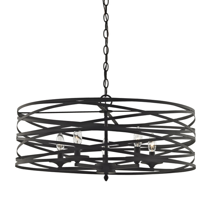 Vorticy 26'' Wide 5-Light Chandelier - Oil Rubbed Bronze