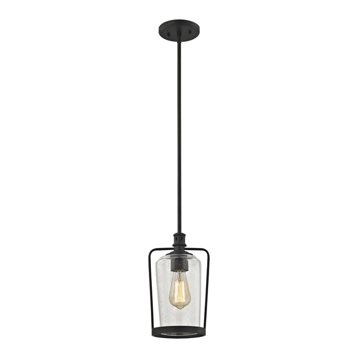 Hamel 7'' Wide 1-Light Mini Pendant - Oil Rubbed Bronze