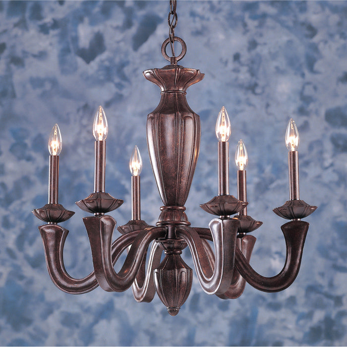 6-Lite Chandelier