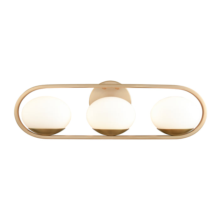 Wallace 21.5'' Wide 3-Light Integrated LED Vanity Light - Brushed Gold