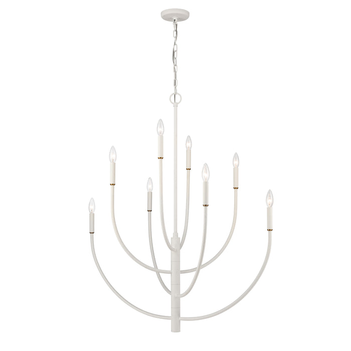 Continuance 36'' Wide 8-Light Chandelier - White Coral