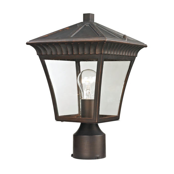 Ridgewood 15'' High 1-Light Outdoor Post Light - Hazelnut Bronze