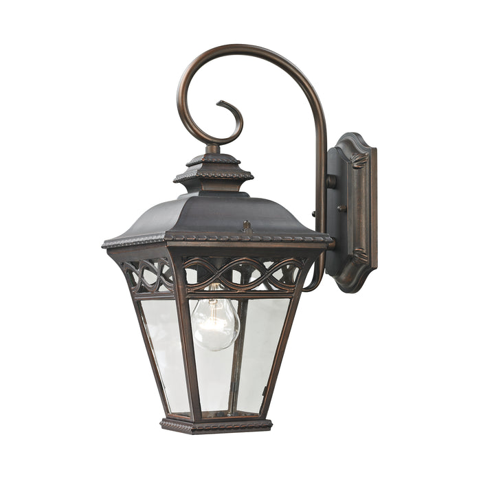 Mendham 16'' High 1-Light Outdoor Sconce - Hazelnut Bronze