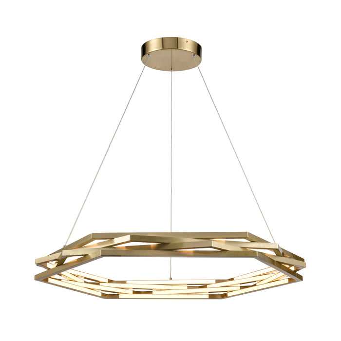 Catana 32'' Wide LED Pendant - Bronze