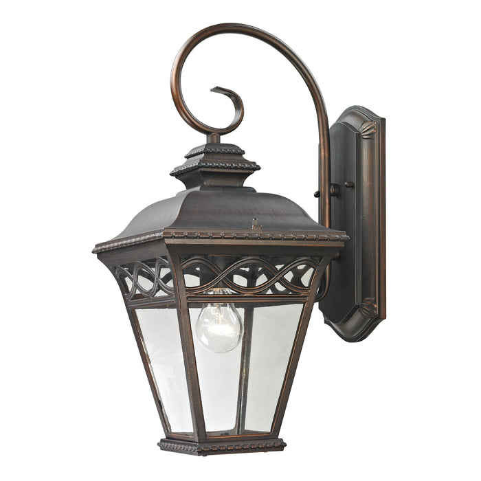 Mendham 19'' High 1-Light Outdoor Sconce - Hazelnut Bronze