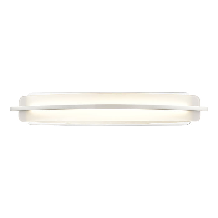 Curvato 34.5'' Wide LED Vanity Light - Polished Chrome