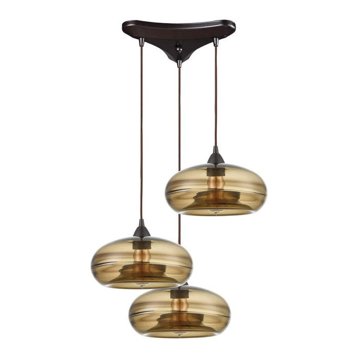 Hazelton Configurable Multi Pendant - Oil Rubbed Bronze